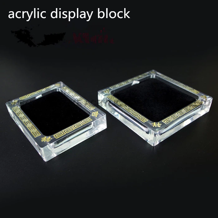 Acrylic Factory Direct Sale Custom Acrylic Jewelry Block For Display